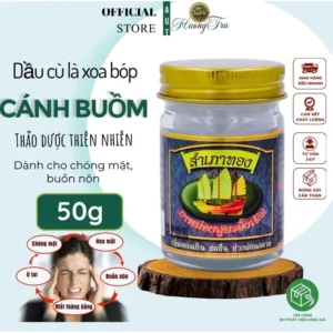 Dầu Cù Là - Cao Xoa Bóp Thảo Dược Hiệu Cánh Buồm Trắng Thái Lan 50g
