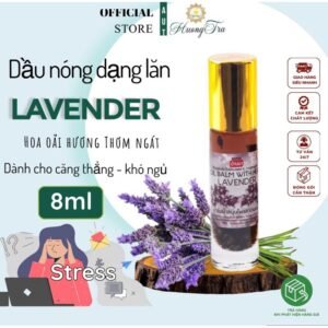 Dầu lăn Tinh Dầu Hoa Oải Hương Banna Oil Balm With Herb Lavender 8ml