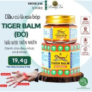Dầu Cù Là - Cao Xoa Bóp Hương Thảo Dược Truyền Thống Tiger Balm Ointment 19,4g
