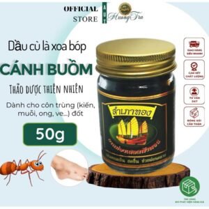 Dầu Cù Là - Cao Xoa Bóp Thảo Dược Hiệu Cánh Buồm Xanh Thái Lan 50g