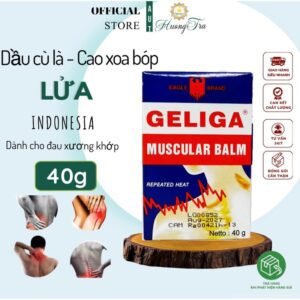 Dầu cù là Lửa Geliga Muscular Balm Indonesia 40g