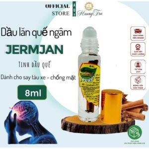 Dầu Lăn Thảo Dược Ngâm Quế Jermjan 8ml